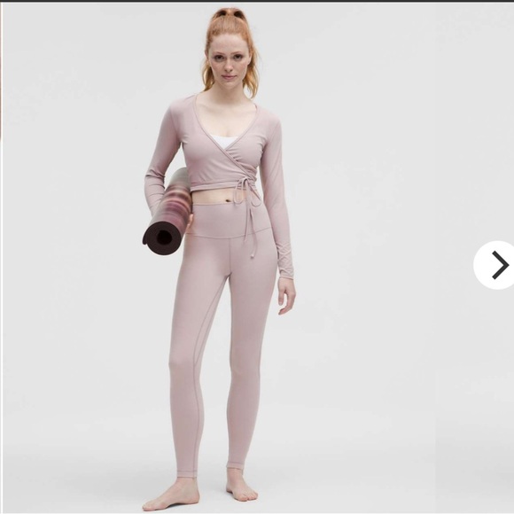 Lululemon Align High-Rise Pant 28" Size 6 in Mauve Grey EUC 107 - Picture 7 of 16